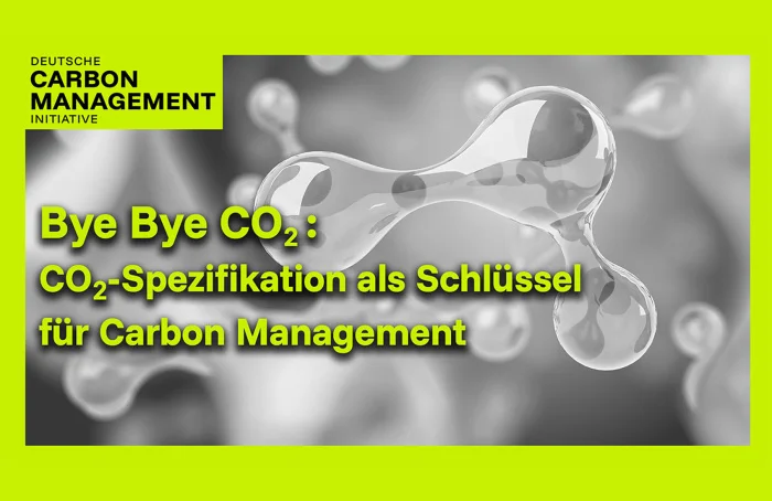Webinar CO2-Spezifikation als Schlüssel für Carbon Management